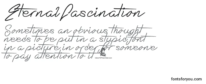 Review of the EternalFascination Font