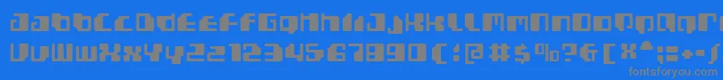 More about Gamma1500 Font Gamma1500 Font – Gray Fonts on Blue Background