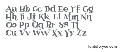 Review of the Haggardfrogdemo Font