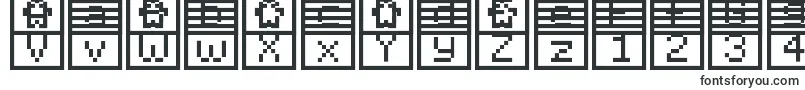 PixelstarsStripes-Schriftart – Schriften für Microsoft Excel