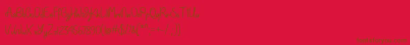 Lisätietoja EinhornSchriftOtf-fontista EinhornSchriftOtf-fontti – ruskeat fontit punaisella taustalla