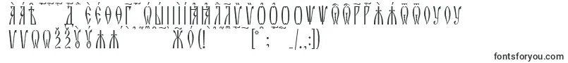 Шрифт ZlatoustKucsSpacedout – шрифты, начинающиеся на Z