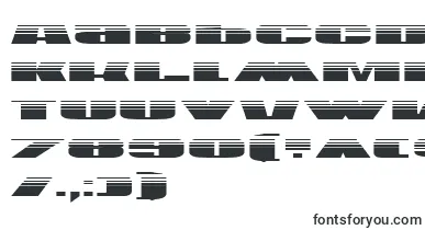 U.S.A.Gradient font – Fonts Starting With U