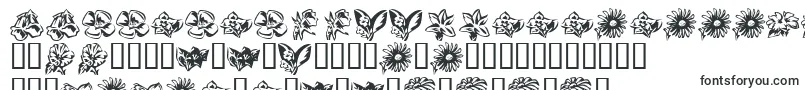 Fonte KrBeautifulFlowers3 – fontes igbo