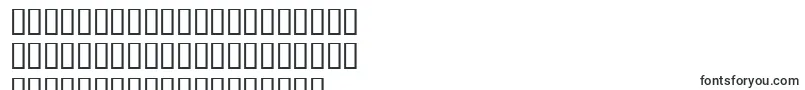 KrBeautifulFlowers3-Schriftart – serbische Schriften