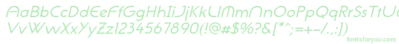 NeogothisadfstdOblique Font – Green Fonts