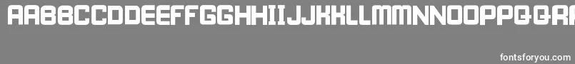 IWillWait Font – White Fonts on Gray Background