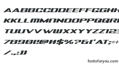  Tigersharkital font