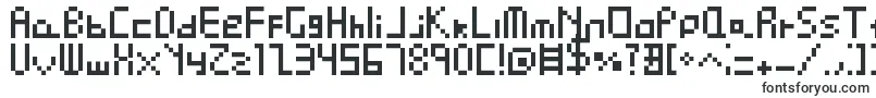 Шрифт Pixel Perfect – бесплатные шрифты