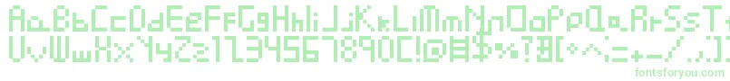 Pixel Perfect Font – Green Fonts