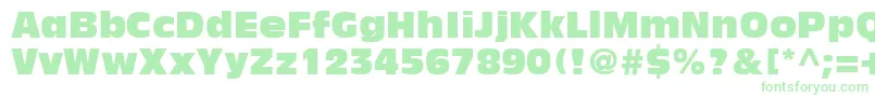 AntiqueOliveLtCompact Font – Green Fonts on White Background