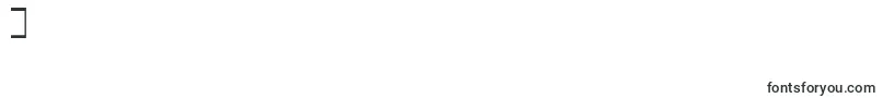 フォントEppsEvansNarrowLight – フォント数字3