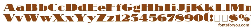 MakarDisplaySsi Font – Brown Fonts
