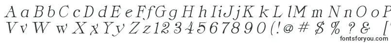 CordellaItalic-fontti – Televisioon tarkoitetut fontit