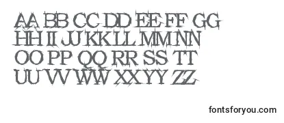 Обзор шрифта Gekrazze