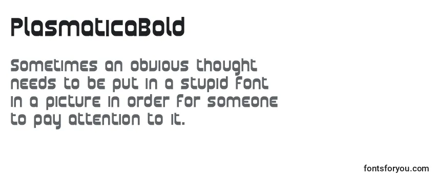 PlasmaticaBold Font