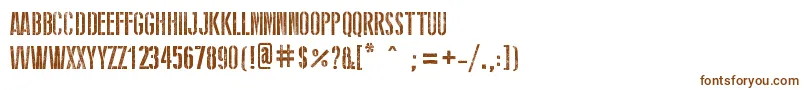 StencilWwIi Font – Brown Fonts