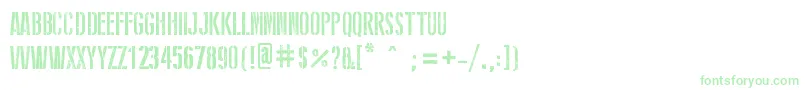StencilWwIi Font – Green Fonts