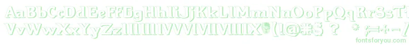 Hellraiser3Shadow Font – Green Fonts