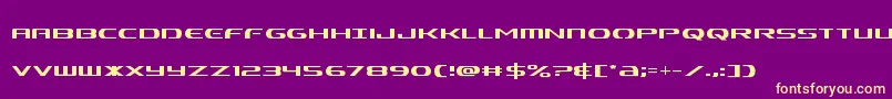Подробнее о шрифте Alphamencond Шрифт Alphamencond – жёлтые шрифты на фиолетовом фоне