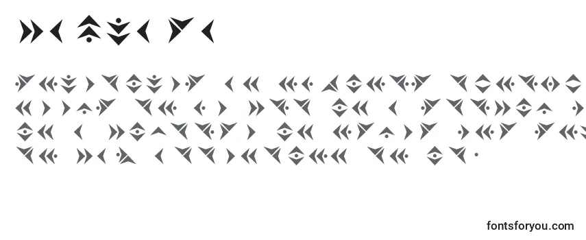 Schriftart Pakmara