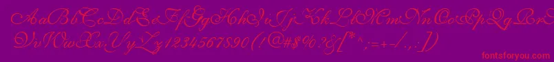 Подробнее о шрифте ShirleyvolanteRegularDb Шрифт ShirleyvolanteRegularDb – красные шрифты на фиолетовом фоне
