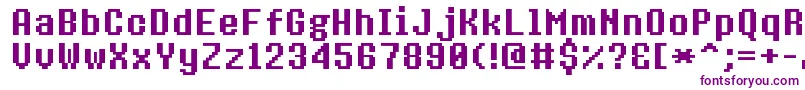 8bitoperatorplusBold Font – Purple Fonts