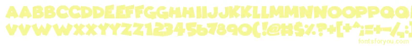 ComicKings-Schriftart – Gelbe Schriften