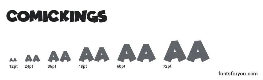 ComicKings (86276) Font Sizes