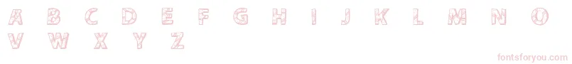 CfperuadventureRegular Font – Pink Fonts on White Background