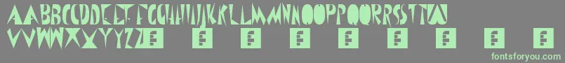 Подробнее о шрифте ConfessionsOfASinner Шрифт ConfessionsOfASinner – зелёные шрифты на сером фоне