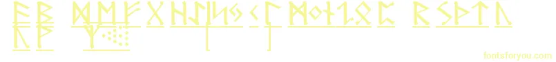 GermanicRunes1 Font – Yellow Fonts