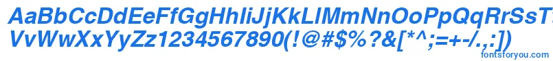 HelveticaРџРѕР»СѓР¶РёСЂРЅС‹Р№Oblique Font – Blue Fonts