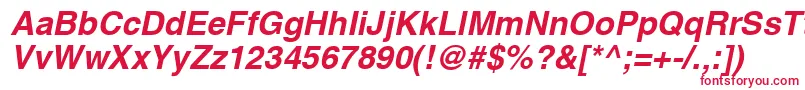 HelveticaРџРѕР»СѓР¶РёСЂРЅС‹Р№Oblique Font – Red Fonts