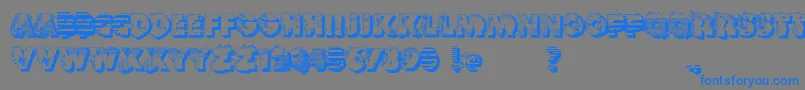 VtksReversoOptionB Font – Blue Fonts on Gray Background