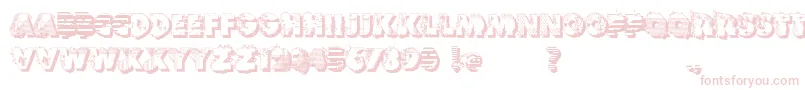 VtksReversoOptionB Font – Pink Fonts on White Background