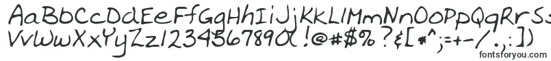 Шрифт OzRegular – надписи красивыми шрифтами