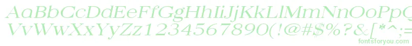 QuantasbroadlightItalic Font – Green Fonts