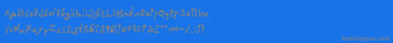More about Aquanaut Font Aquanaut Font – Gray Fonts on Blue Background