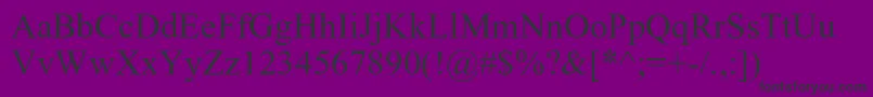 Más sobre la fuente DabbingtonRomanps fuente DabbingtonRomanps – Fuentes Negras Sobre Fondo Morado