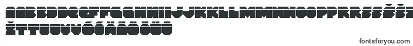 Czcionka Vxrocketlaser – estońskie czcionki