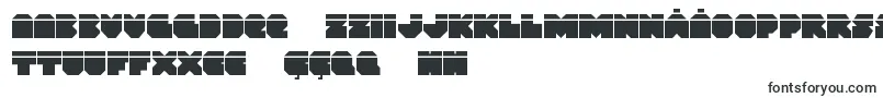 Czcionka Vxrocketlaser – uzbeckie czcionki