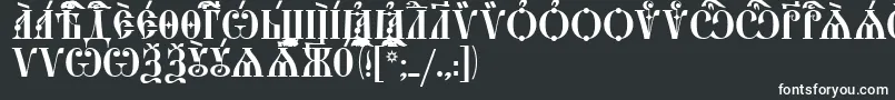 StarouspenskayaCapsUcs Font – White Fonts