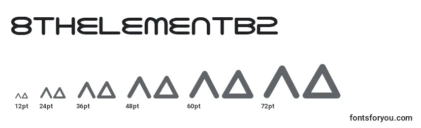 Размеры шрифта 8thelementb2