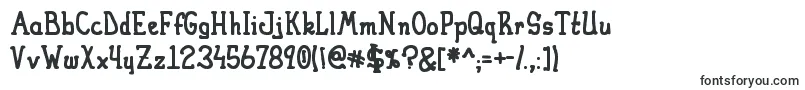 HeiranyBoldMarker Font – Fonts for stickers