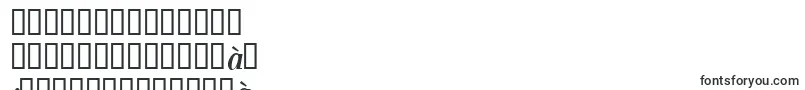 PaxSemiboldItalic-Schriftart – nepalesische Schriften