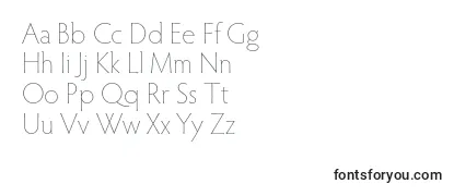HypatiasansproExtralight Font