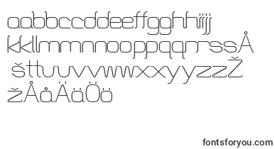 HtSkyline1001 font – finnish Fonts