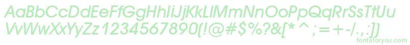 AvantGardeMediumItalic Font – Green Fonts