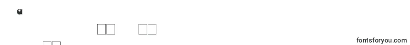 HeavyMetalGaze-Schriftart – kirgisische Schriften